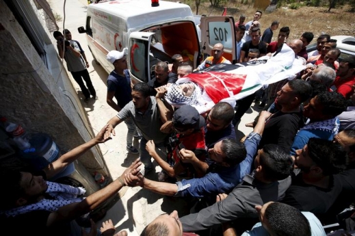 إصابات في مواجهات مع الجيش الاسرائيلي بجنازة الشهيد ليث الخالدي